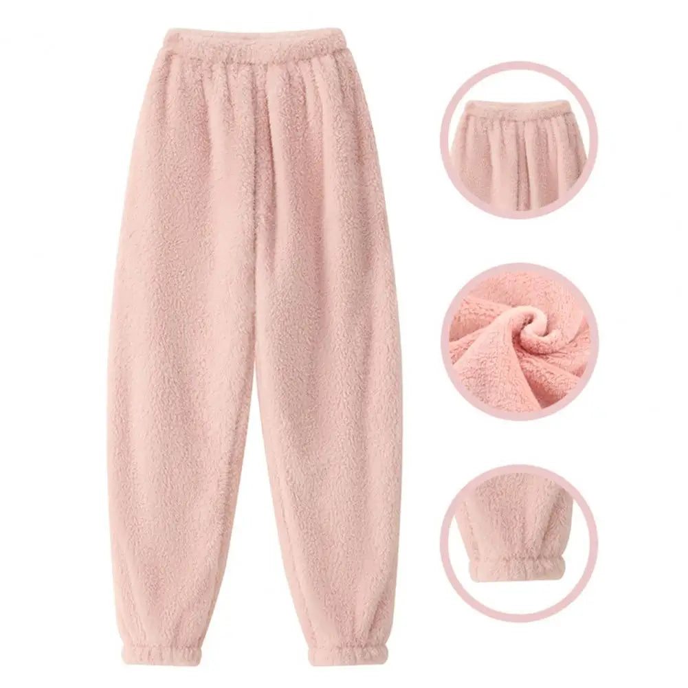 Pantalones de pijama holgados para el hogar