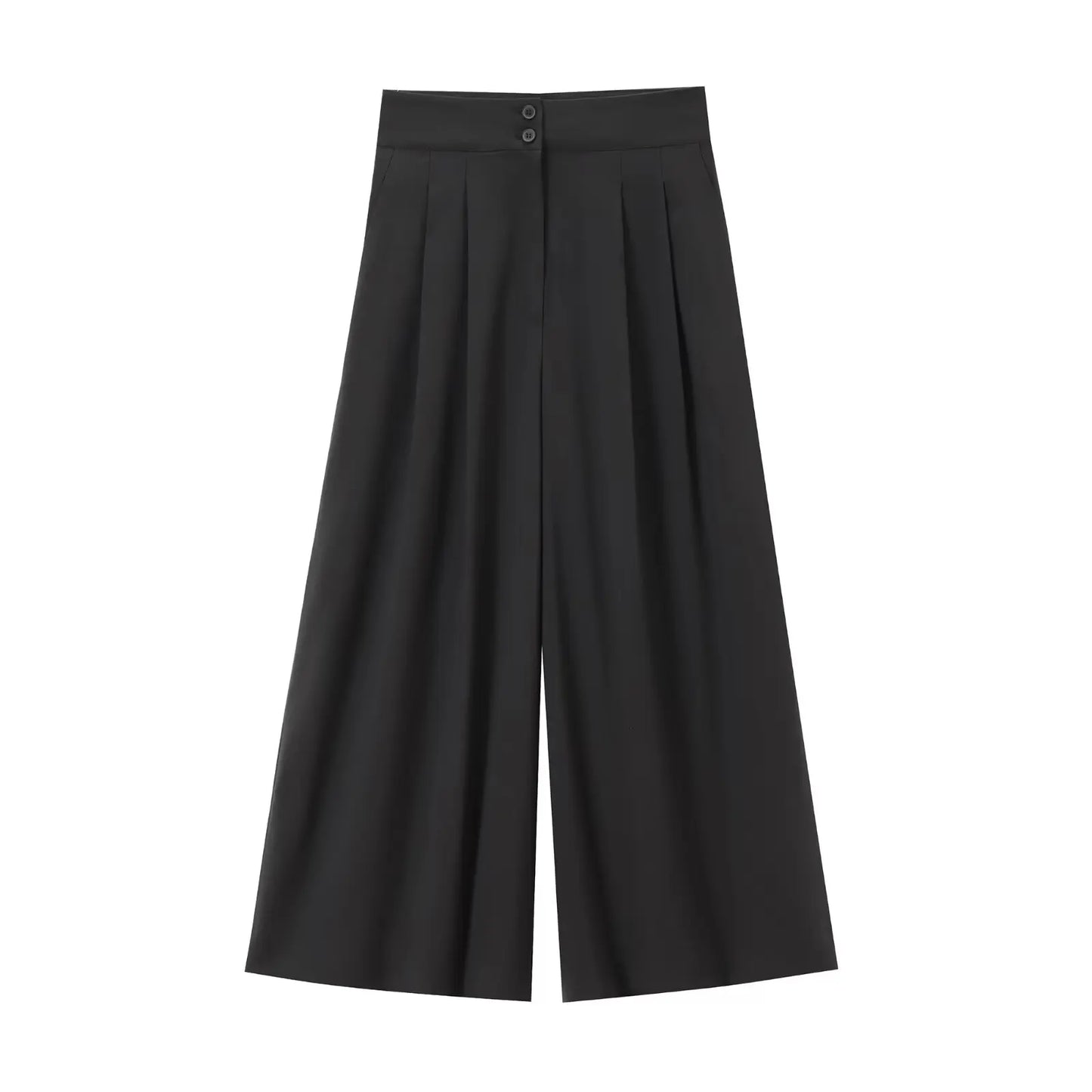 TFMLN Conjunto de pantalón de moda para mujer, sin mangas, cuello en V, top con cinturón, pantalones rectos