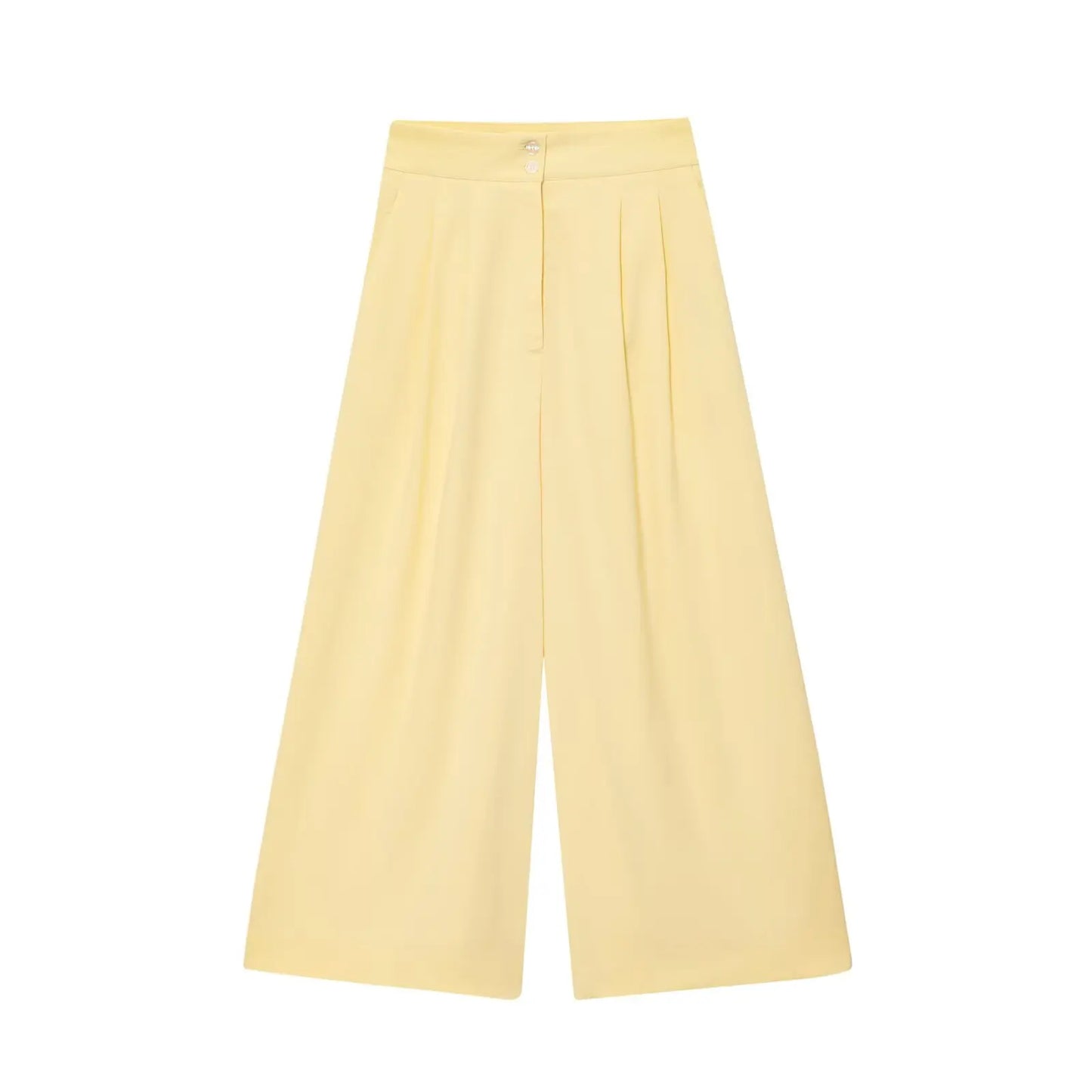 TFMLN Conjunto de pantalón de moda para mujer, sin mangas, cuello en V, top con cinturón, pantalones rectos