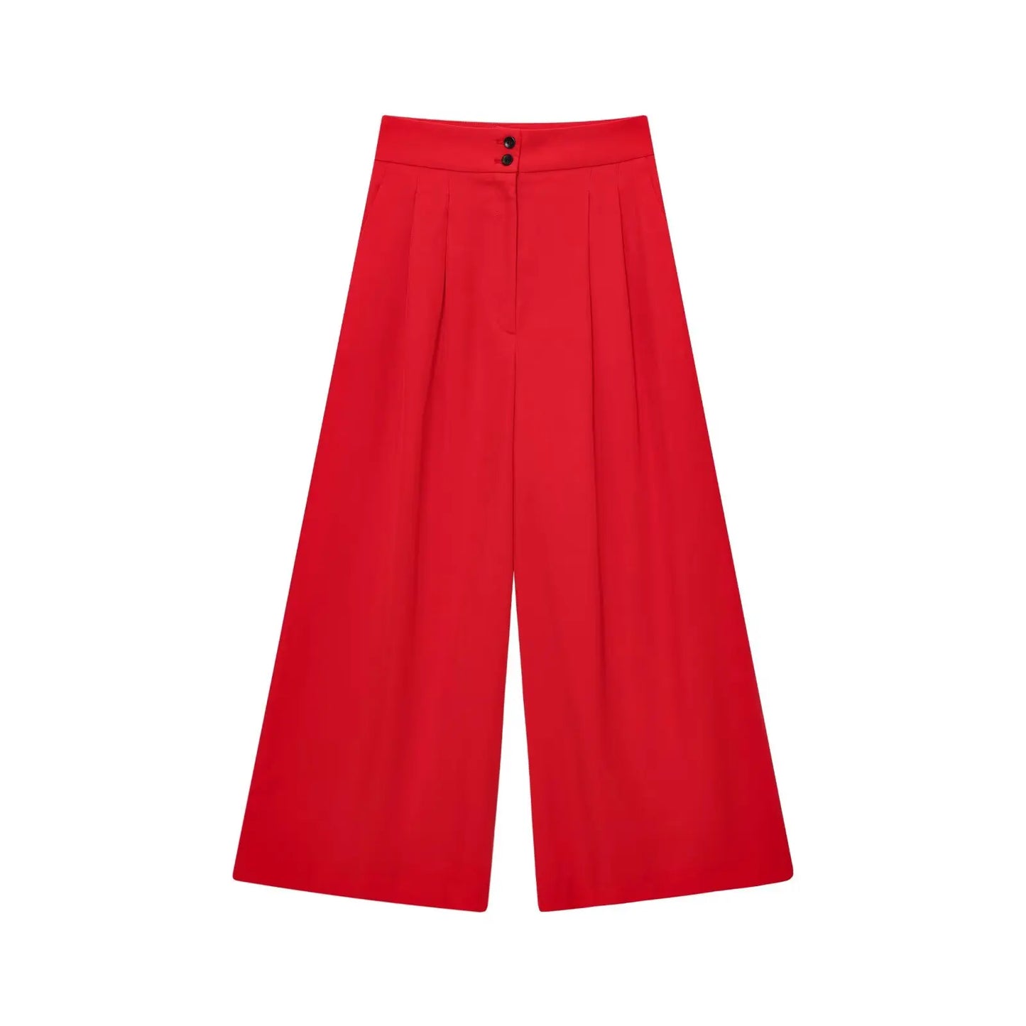 TFMLN Conjunto de pantalón de moda para mujer, sin mangas, cuello en V, top con cinturón, pantalones rectos