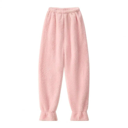 Pantalones de pijama holgados para el hogar