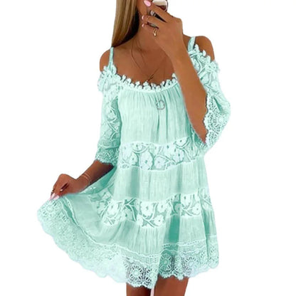 Vestido camisola sin espalda para mujer