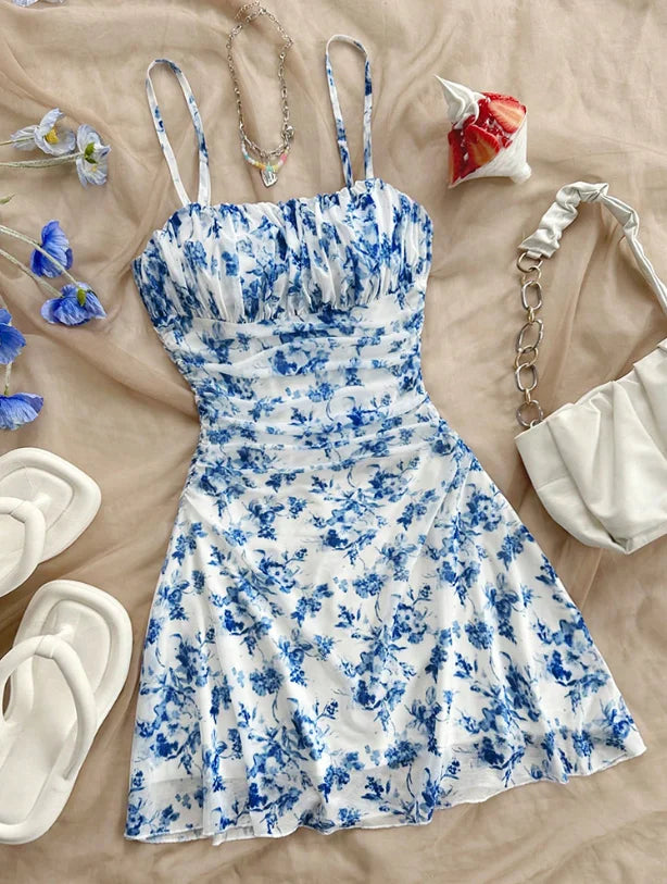 Vestidos de mujer Estilo campestre romántico Vestido casual sencillo y elegante