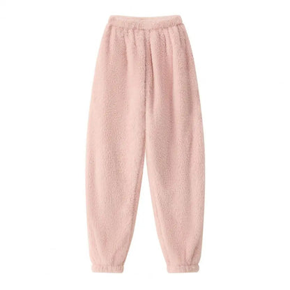 Pantalones de pijama holgados para el hogar
