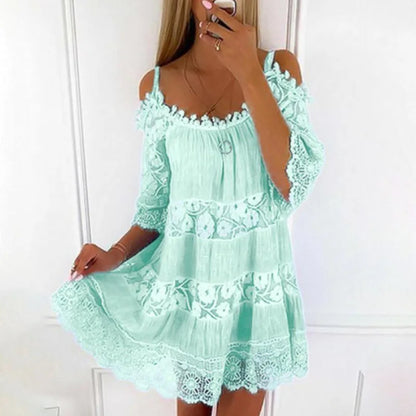 Vestido camisola sin espalda para mujer