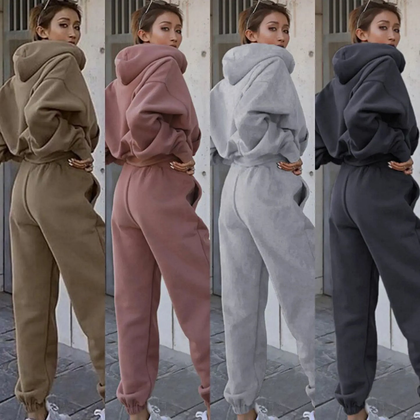 Conjunto deportivo de dos piezas para mujer