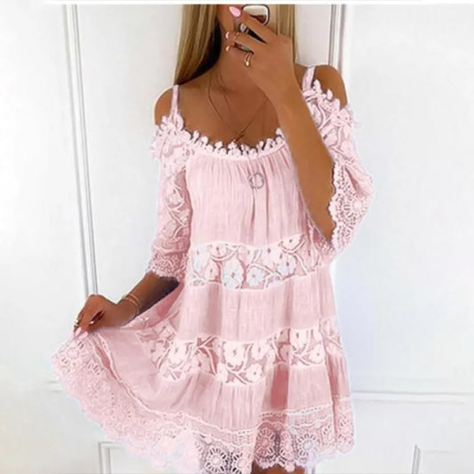Vestido camisola sin espalda para mujer