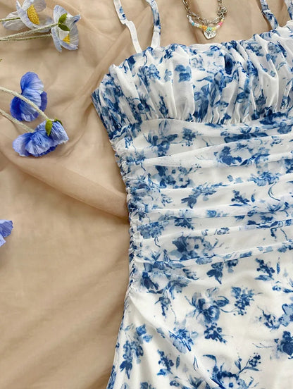 Vestidos de mujer Estilo campestre romántico Vestido casual sencillo y elegante