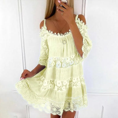 Vestido camisola sin espalda para mujer