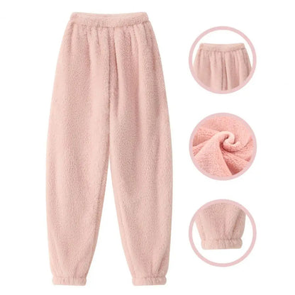 Pantalones de pijama holgados para el hogar