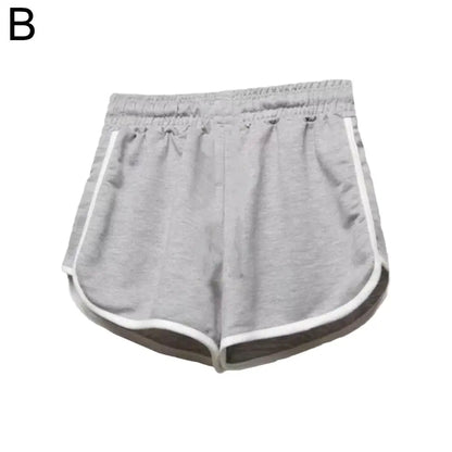 Pantalones cortos deportivos holgados para mujer,