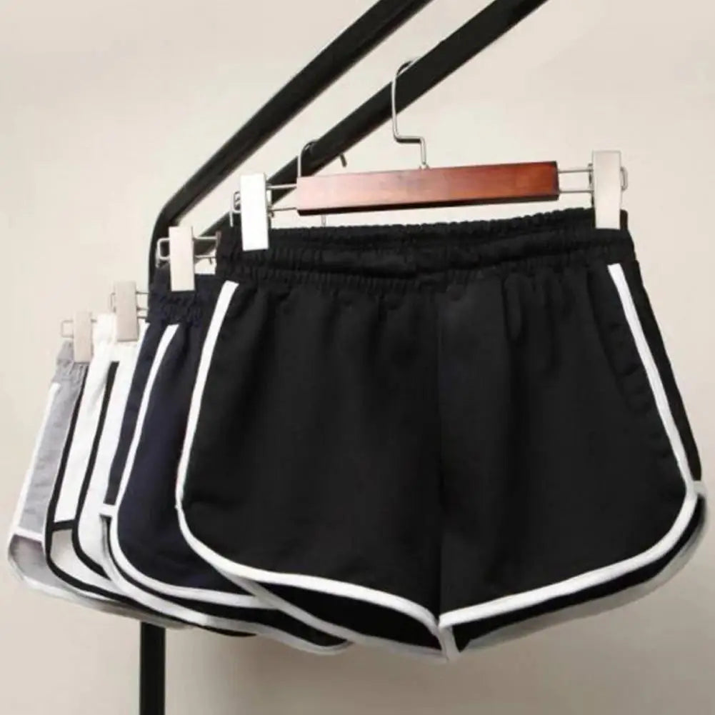 Pantalones cortos deportivos holgados para mujer,