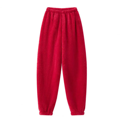 Pantalones de pijama holgados para el hogar