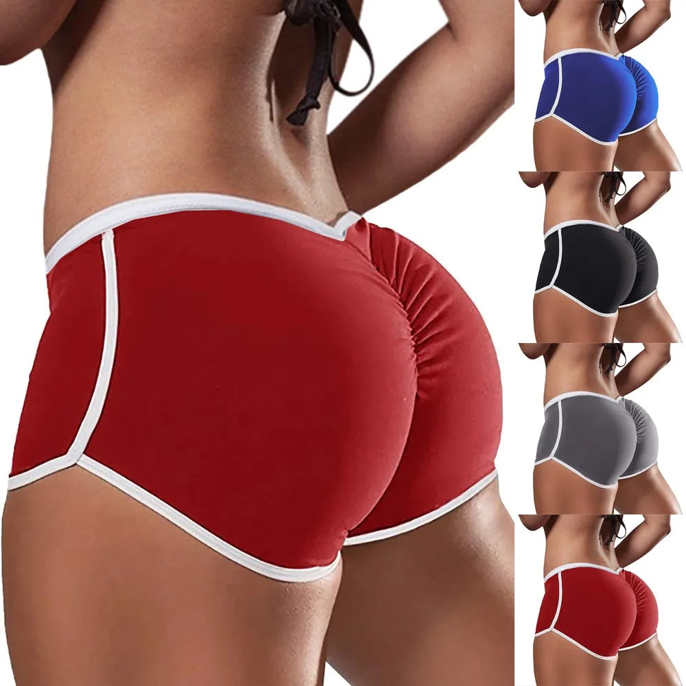 Pantalones cortos deportivos de gimnasio para mujer